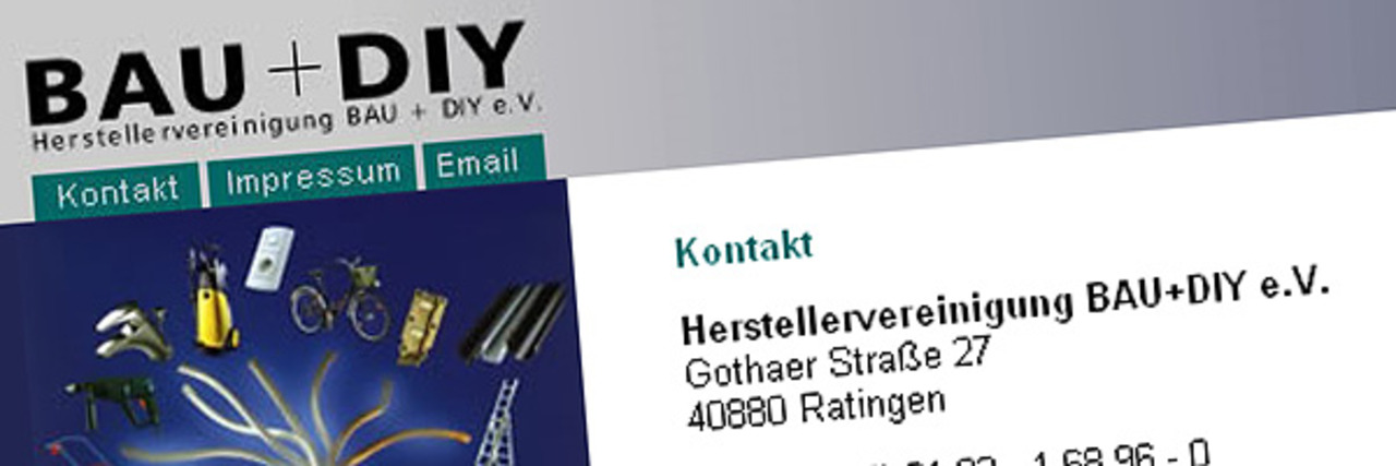 Herstellervereinigung BAU+DIY e.V. Herstellervereinigung BAU+DIY e.V.